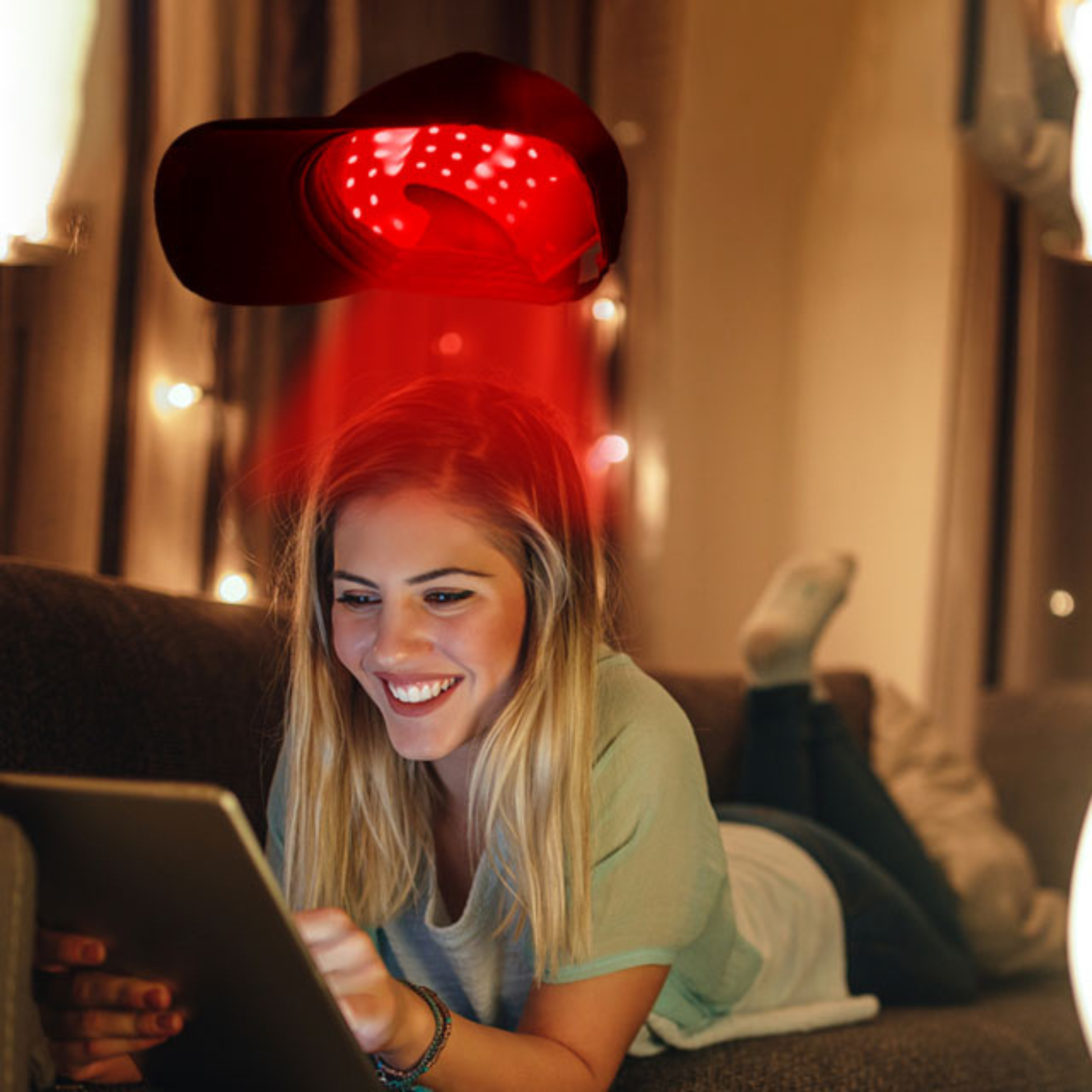 Glow Cap – Red Light Therapy Hat