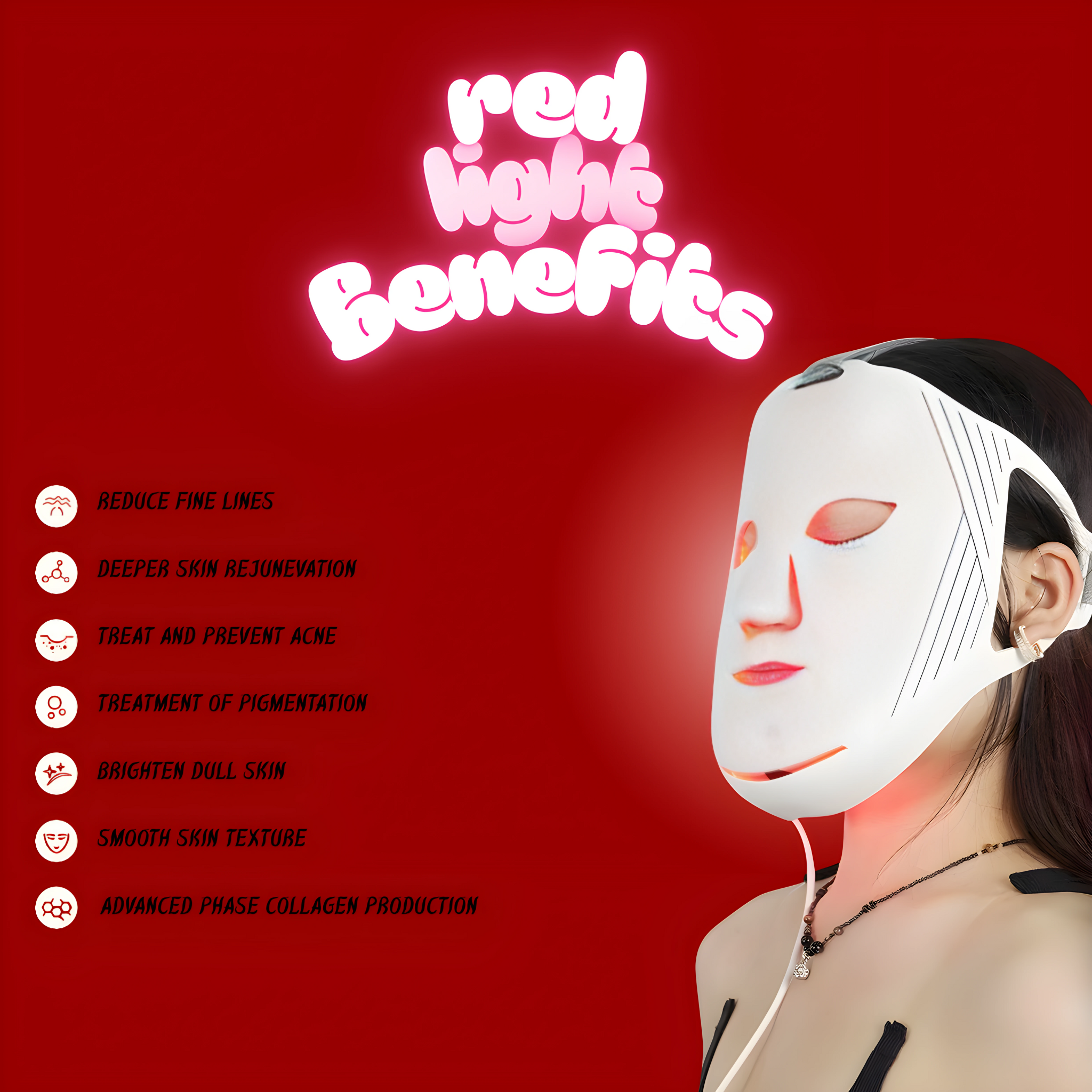 Vital Mask - Red Light Therapy Mask